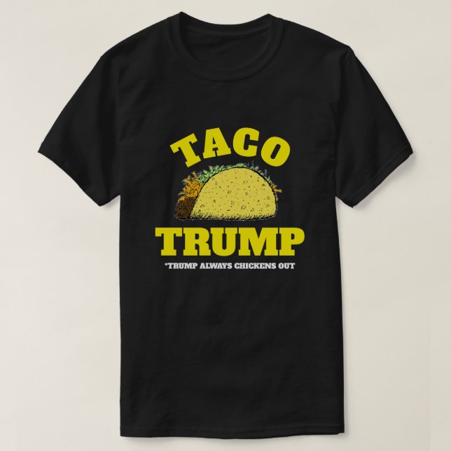 Camiseta Taco Trump (Diseño del anverso)