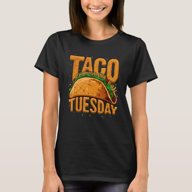 Camiseta Taco Tuesday (Anverso)