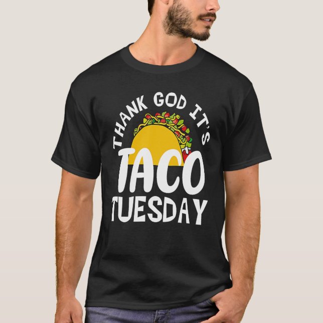 Camiseta Taco Tuesday Cinco de Mayo For Men Women  Mexican (Anverso)