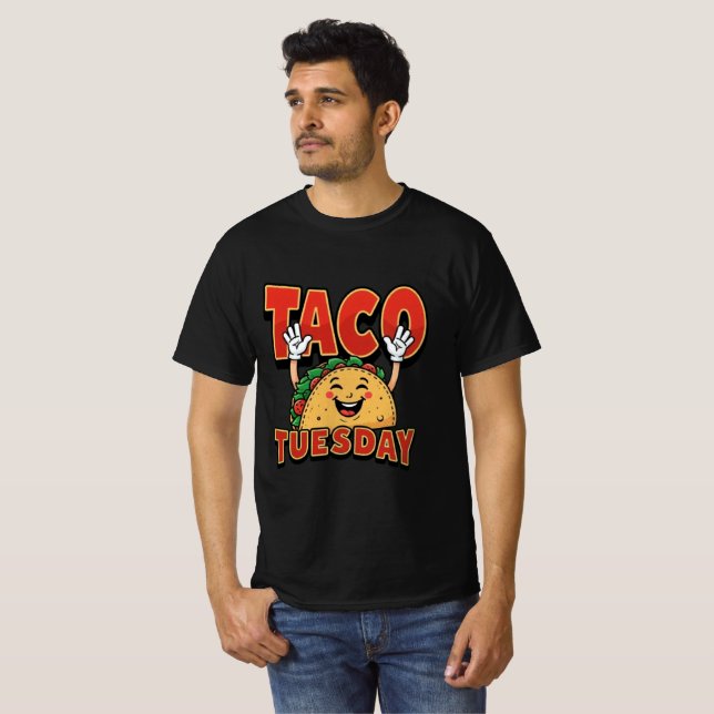 Camiseta Taco TuesDay Mens T-Shirt (Anverso completo)