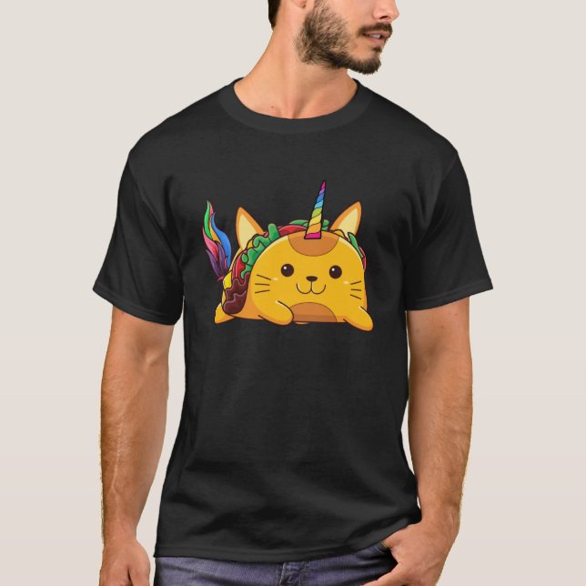 Camiseta Taco unicornio mexicano 5 de mayo unitaco ki (Anverso)