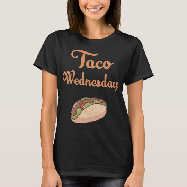 Camiseta Taco wednesday (Anverso)