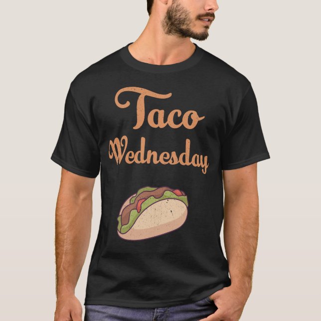 Camiseta Taco wednesday (Anverso)