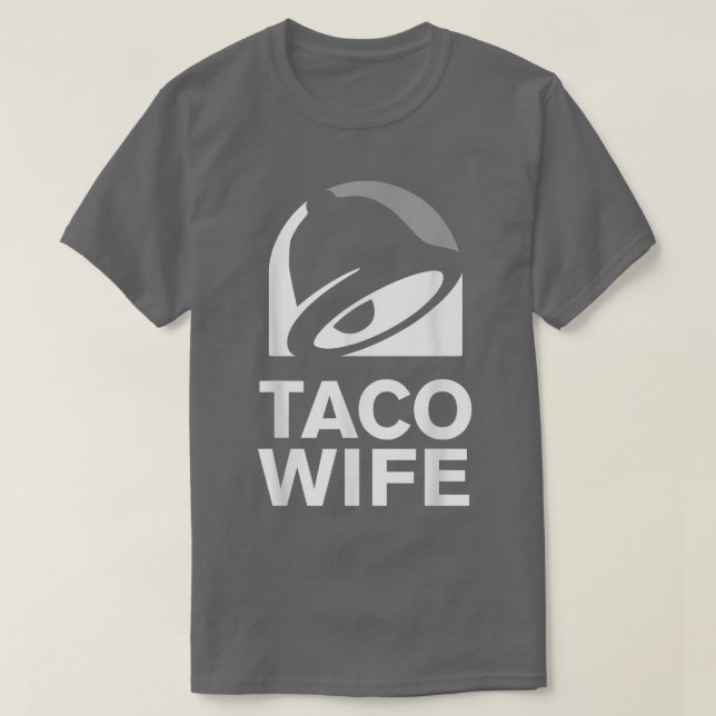 Camiseta Taco Wife Graciosa Cocina Gadgets (Diseño del anverso)