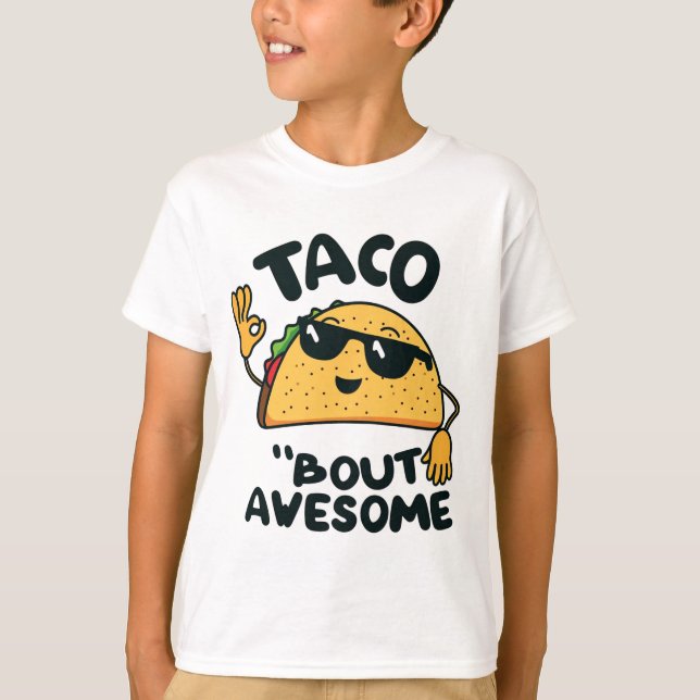 Camiseta Taco'bout increíble (Anverso)