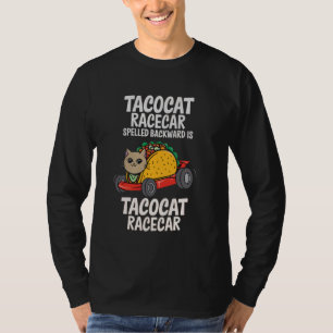 Camiseta Tacocat Coche de carreras deletreado al revés Dive