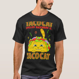 Camiseta Tacocat Costume Funny Cat Taco Kitty Tacos Para Wo