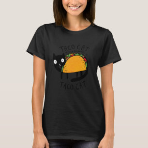 Camiseta Tacocat deletreado al revés divertido Taco Cat Cin