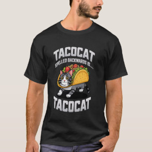 Camiseta Tacocat deletreado al revés es Tacocat para Tacos