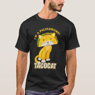 Camiseta Tacocat deletreado al revés Taco Cat