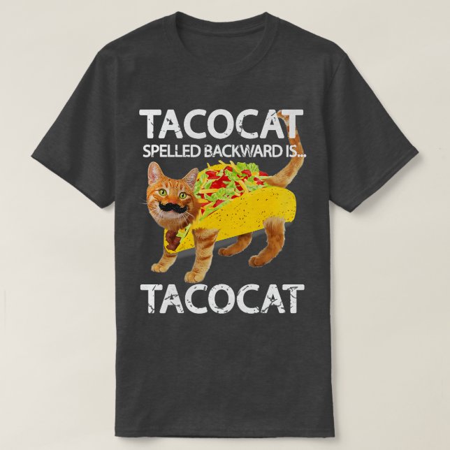 Camiseta Tacocat Funny Cat Taco Lover Kitty Tacos (Diseño del anverso)