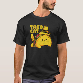 Camiseta Tacocat Funny Taco Cat Cinco De Mayo Fiesta Para N