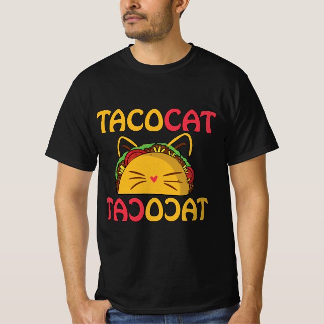 Camiseta Tacocat - Gracioso gato taco (Anverso)