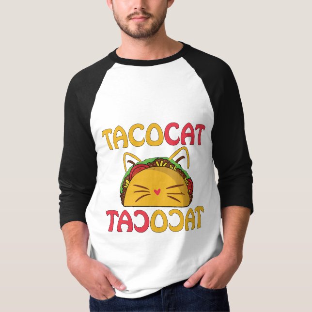 Camiseta Tacocat - Gracioso gato taco (Anverso)