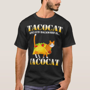 Camiseta Tacocat Spelling Atrás Es Tacocat Funny Taco y