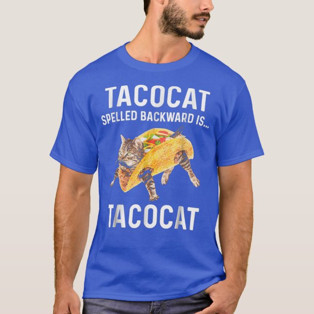 Camiseta Tacocat Spelling Atrás Es Tacocat - Gato De Amor (Anverso)