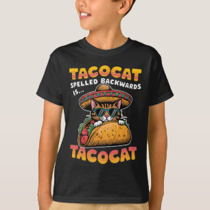 Camiseta Tacocat Spelling Ckwards Shirt Taco Cat Cinco De M