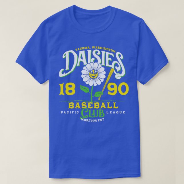 Camiseta Tacoma Daisies (Diseño del anverso)