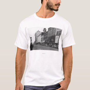 Camiseta Tacoma, opinión de WA de Broadway que mira del