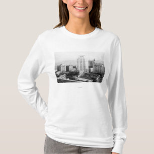 Camiseta Tacoma, opinión del horizonte de WA del hotel de