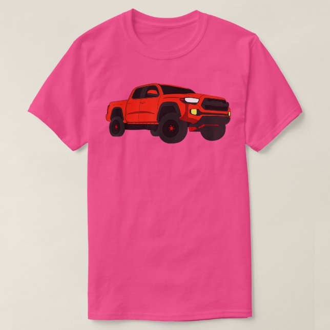 Camiseta Tacoma Truck Offroad Pro 4X4 (Diseño del anverso)