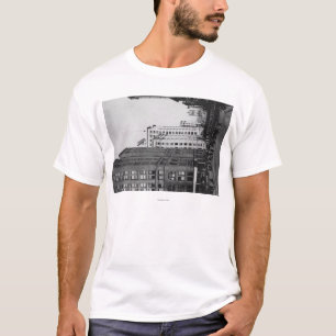 Camiseta Tacoma, WA - opinión céntrica de calles