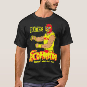 Camiseta Tacomania Funny Taco Luchador