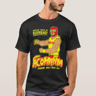 Camiseta Tacomania Funny Taco Luchador