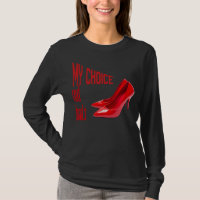 Tacones Rojos De Mi Elección Moda Gráfica Mujer Ma
