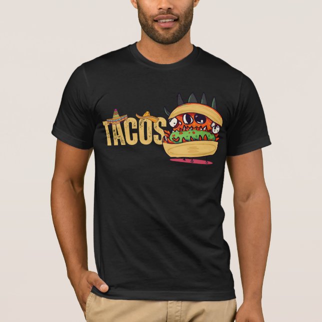 Camiseta Tacos (Anverso)