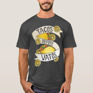Camiseta Tacos antes de Vatos