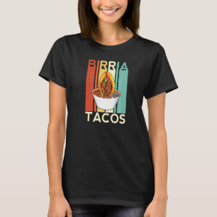 Camiseta Tacos de Birria Estofado de Carne de Res Mexicana 