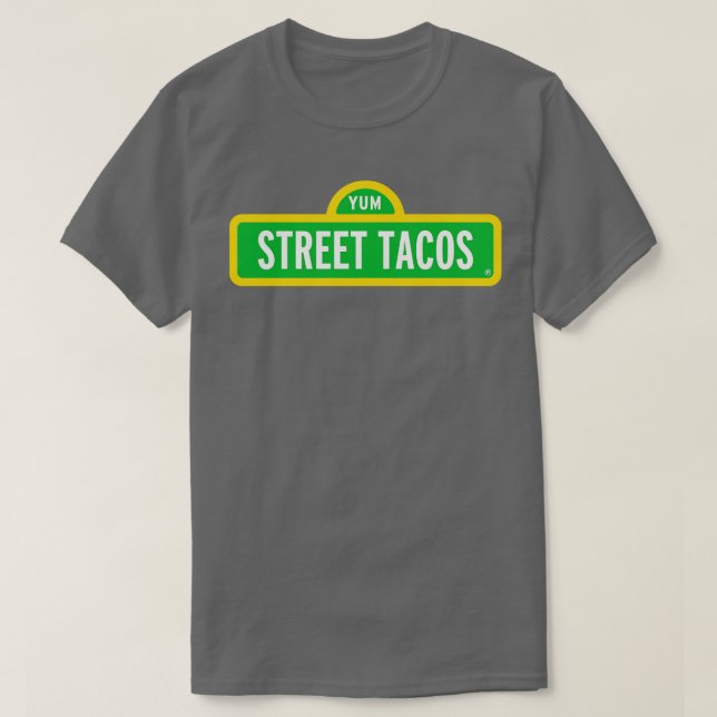 CAMISETA TACOS DE CALLE (Diseño del anverso)