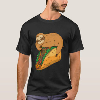 Camiseta Tacos de comida mexicana Sloth Nachos Burritos