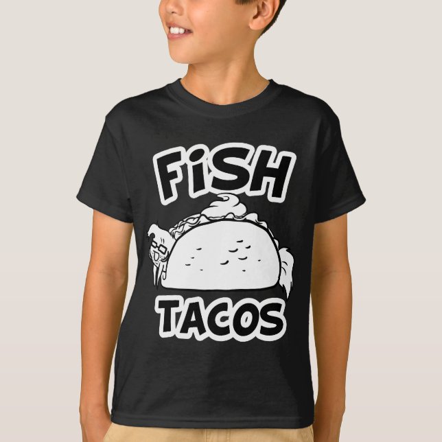 Camiseta Tacos de pescados (Anverso)