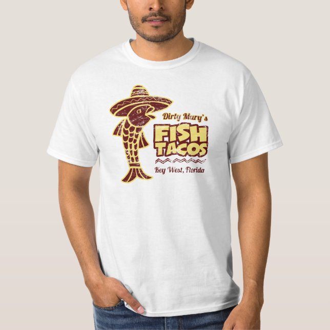 Camiseta Tacos de pescados (Anverso)