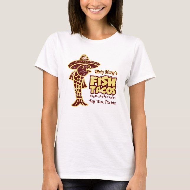 Camiseta Tacos de pescados (Anverso)