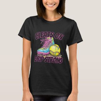 Camiseta Tacos Fuertes en Goteo Suave Goteo Suave Mamá Retr