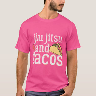 Camiseta Tacos Jiu Jitsu Para El Gracioso Regalo De Bjj Bla