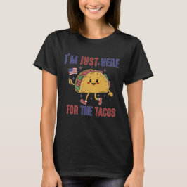 Camiseta Tacos Mexicanos Geniales Comida, Bandera de EE. UU