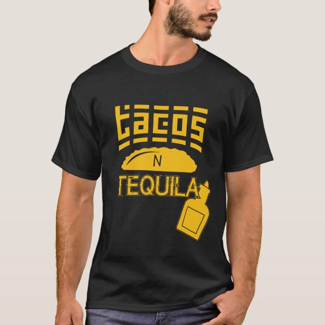 Camiseta Tacos N Tequila (Anverso)