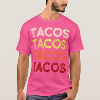 Camiseta Tacos negrita