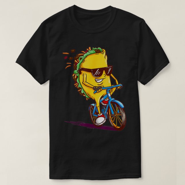 Camiseta Tacos para ciclismo de carretera masculino G (Diseño del anverso)