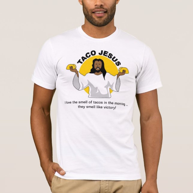 Camiseta Tacos por la mañana (Anverso)
