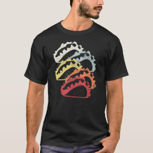 Camiseta Tacos retro vintage comida mexicana
