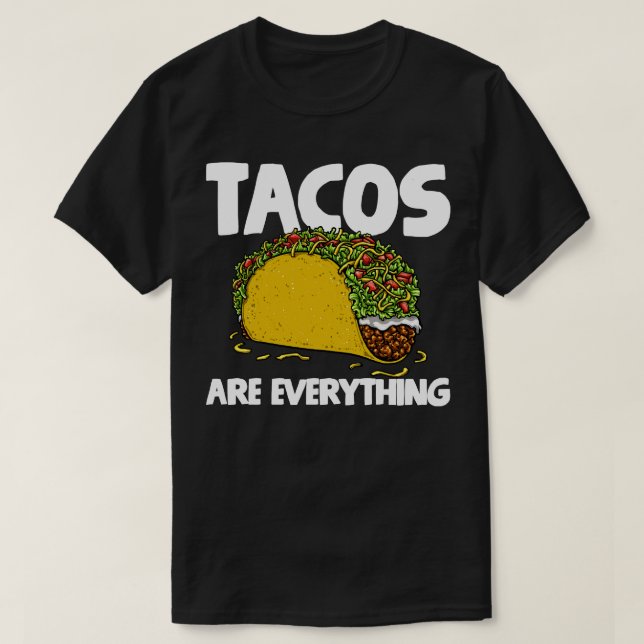 Camiseta Tacos Taco Lover Taco (Diseño del anverso)