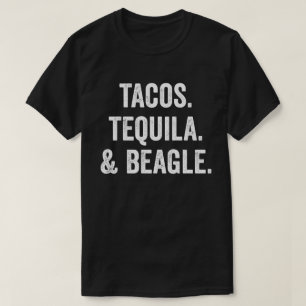Camiseta Tacos Tequila Y Beagle