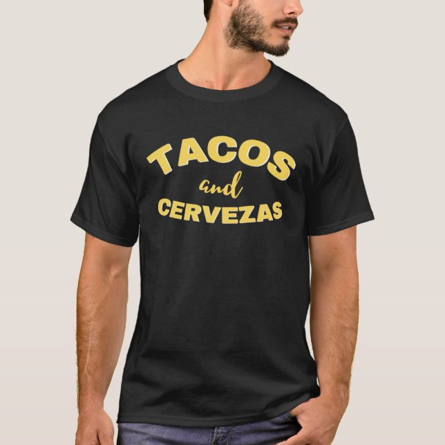Camiseta Tacos y mejores cinco de mayo festividades mexican (Anverso)