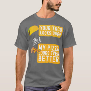 Camiseta Tacos y pizza 