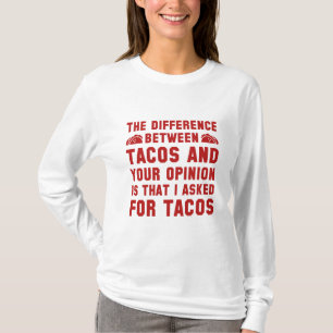 Camiseta Tacos y su opinión